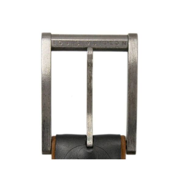 Pre Loved Louis Vuitton Unisex Black Belts - Picture 5 of 6